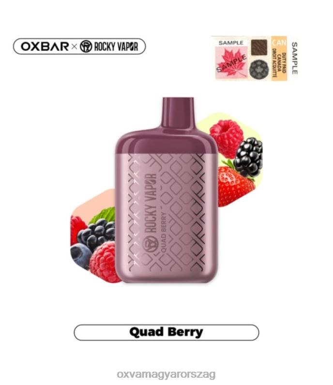 OXVA OXBAR 4500 quad bogyó - OXVA Vape Flavors N6TVV31