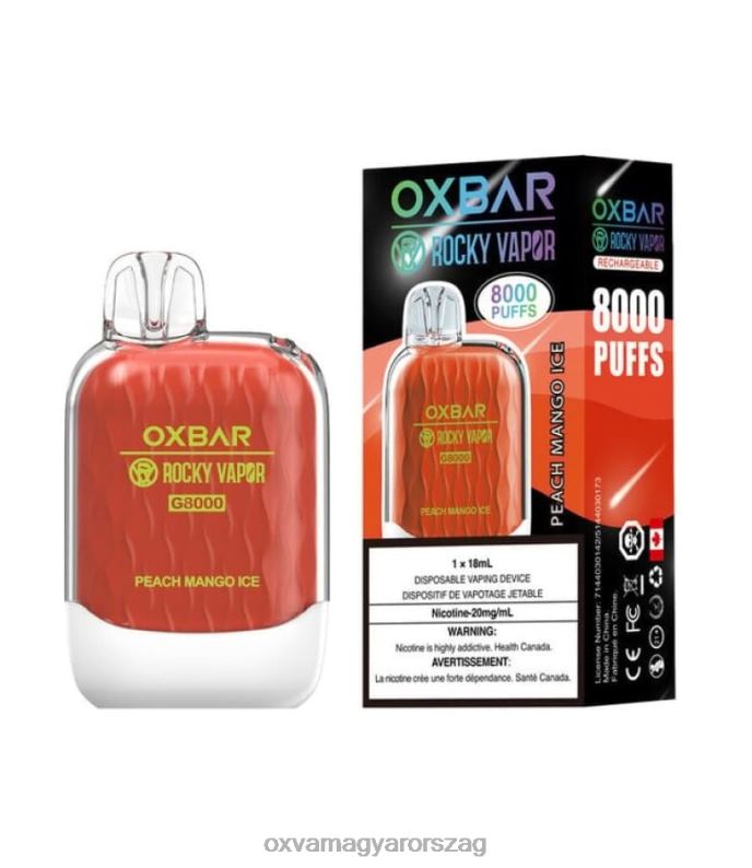 OXVA OXBAR G8000 barack mangó jég - OXVA Vape Sale N6TVV39