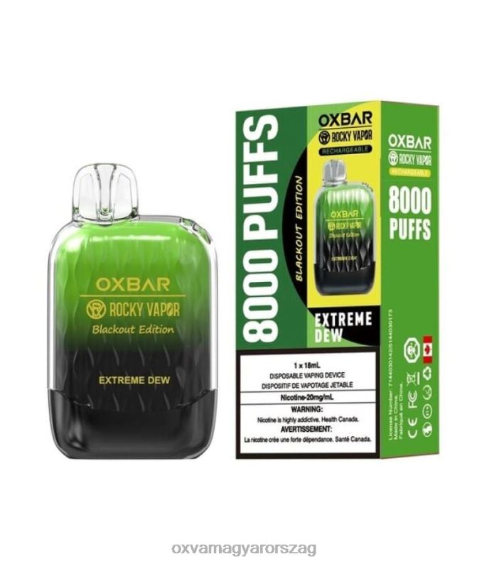 OXVA OXBAR G8000 extrém harmat - OXVA Vape Price N6TVV43