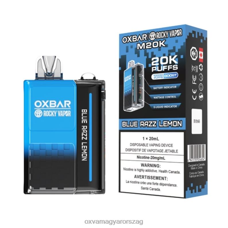 OXVA OXBAR M20K kék razz citrom - OXVA Vape Pod N6TVV2