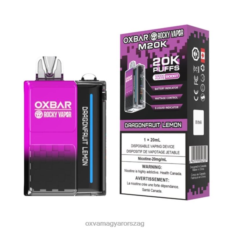 OXVA OXBAR M20K sárkánygyümölcs citrom - E Cigarette OXVA N6TVV4