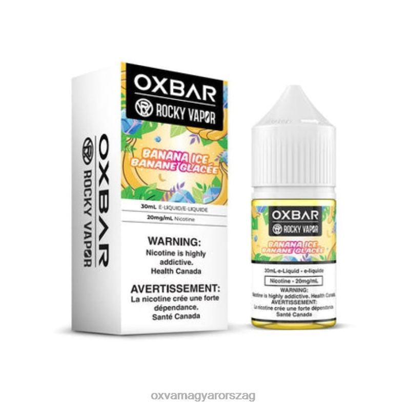 OXVA OXBAR banán jég - OXVA Review N6TVV55 30 ml só nic