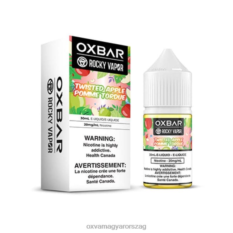 OXVA OXBAR csavart alma - OXVA Vape Flavors N6TVV51 30 ml só nic