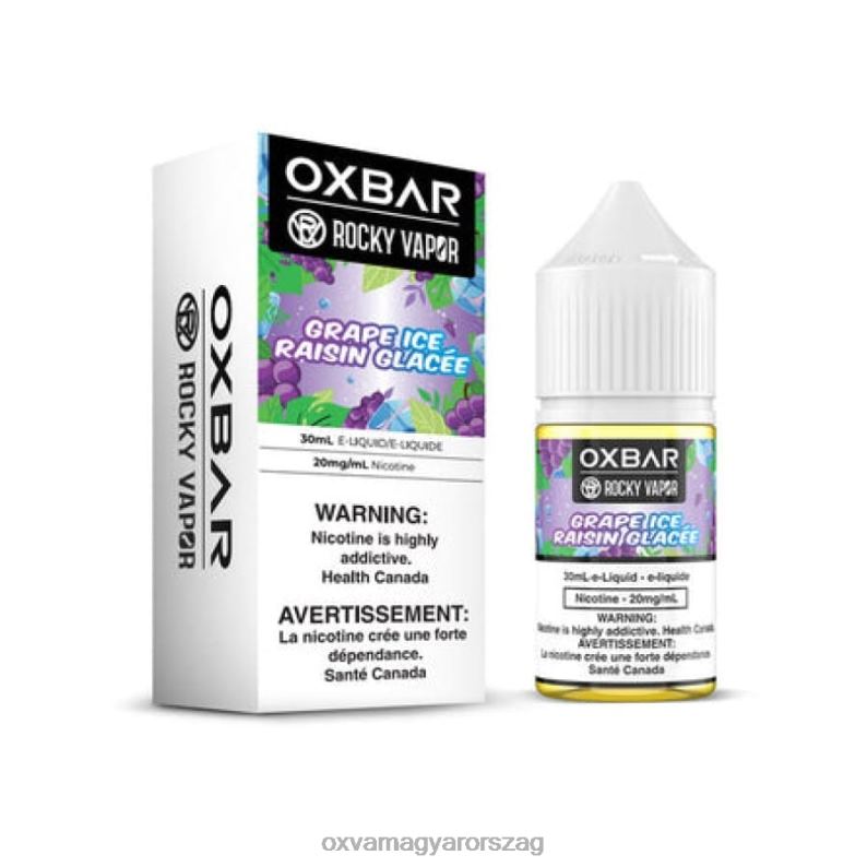 OXVA OXBAR szőlőjég - OXVA Best Vape N6TVV56 30 ml só nic